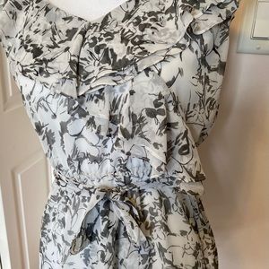 Express peplum small blouse